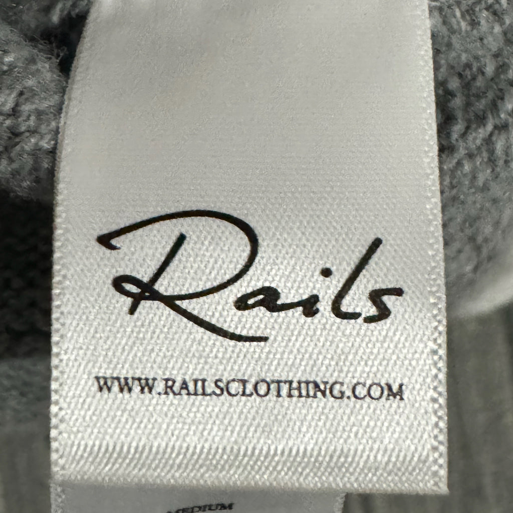 RAILS Mila Sweater Dress Heather Gray Womens Sz Medium Merino Wool MSRP $268 New