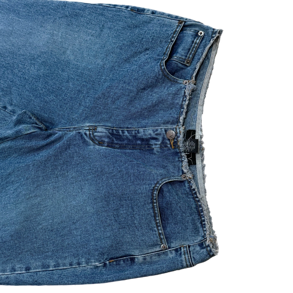 Vintage Venezia Embroidered Bootcut Jean Hippie Boho Flower Women’s Sz 14 Denim