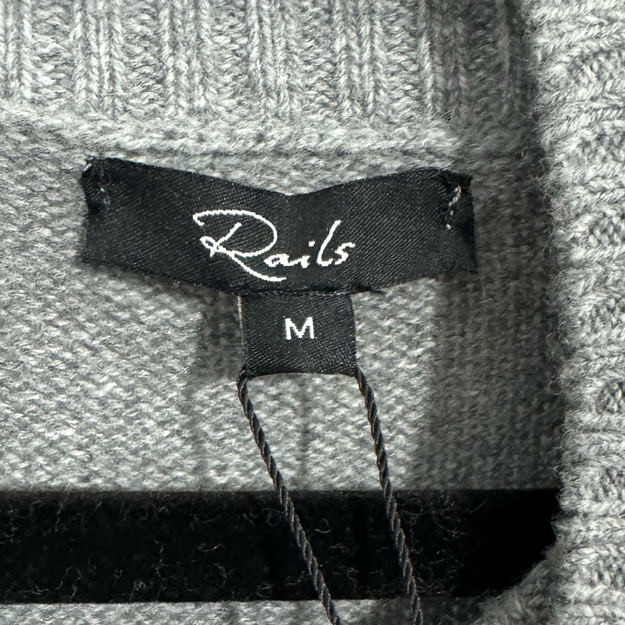 RAILS Mila Sweater Dress Heather Gray Womens Sz Medium Merino Wool MSRP $268 New