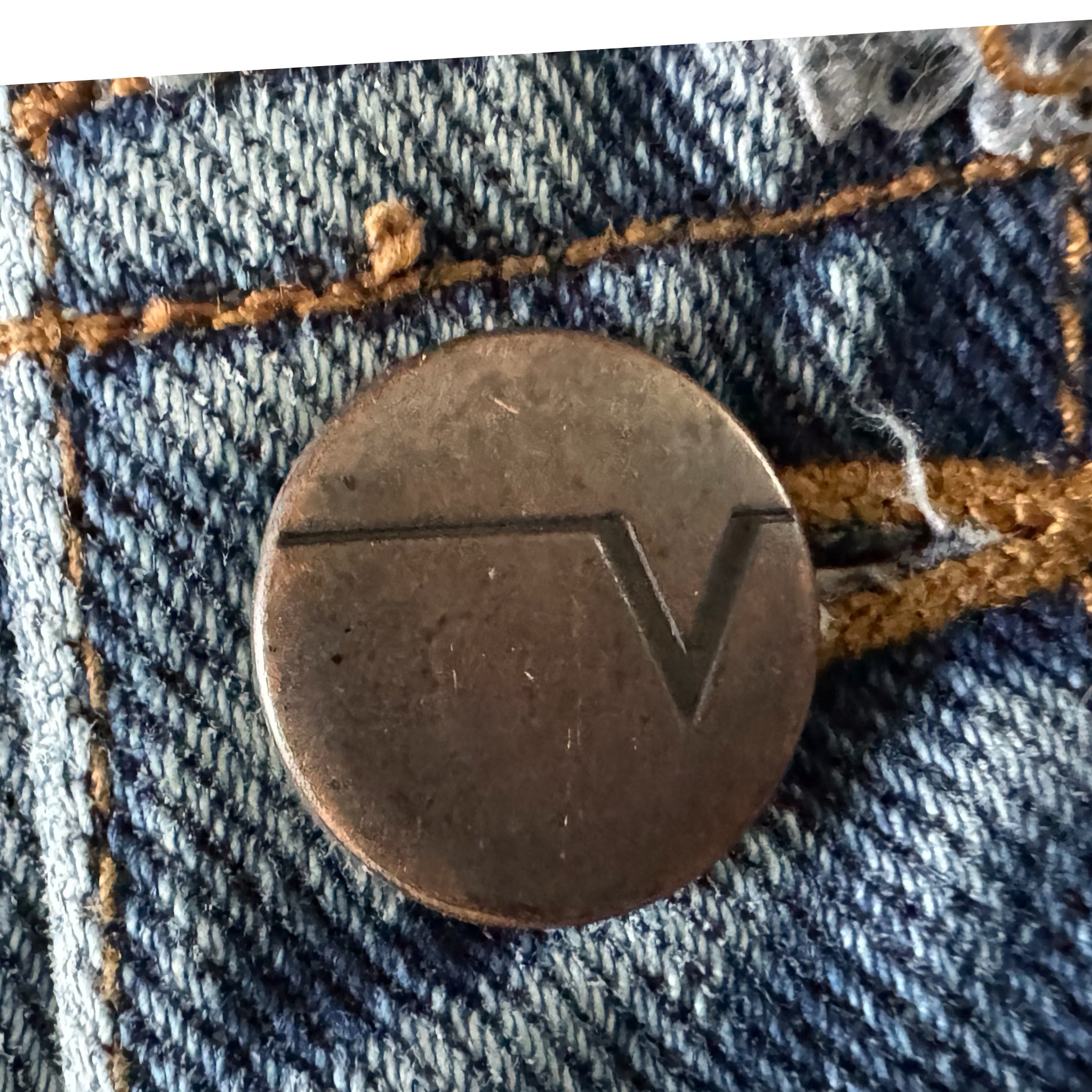 Vintage Venezia Embroidered Bootcut Jean Hippie Boho Flower Women’s Sz 14 Denim