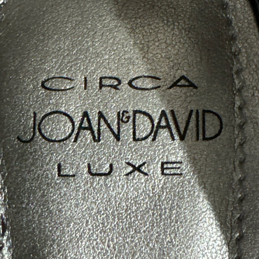 Circa Joan & David Leopard Print Genuine Leather Platform Heels Women’s Sz 6