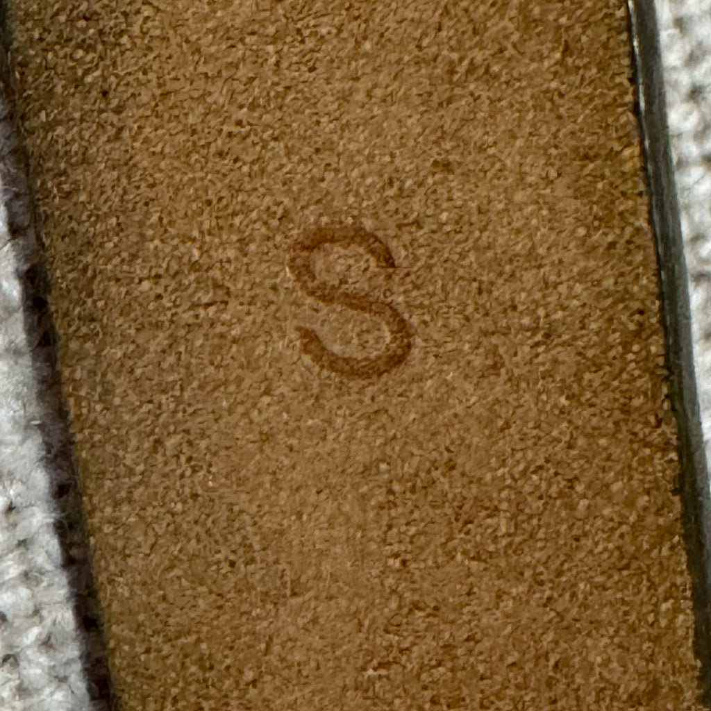 J. Crew Women’s Genuine Leather Belt Chic Snakeskin Print Sz Small 4/6 VTG Style