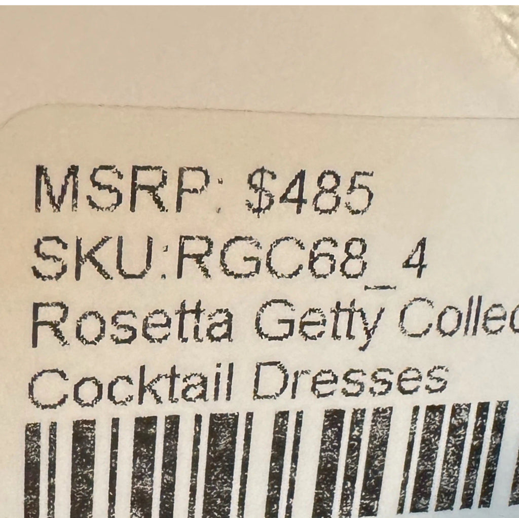 Rosetta Getty Collective Off Shoulder Black Ruched Midi Dress Sz 4 | MSRP $485