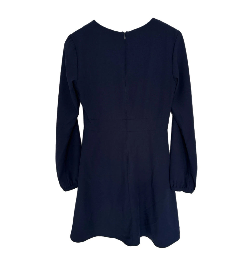 HUTCH Designer Navy Button Front Mini Dress Size S MSRP $290 Made in NYC