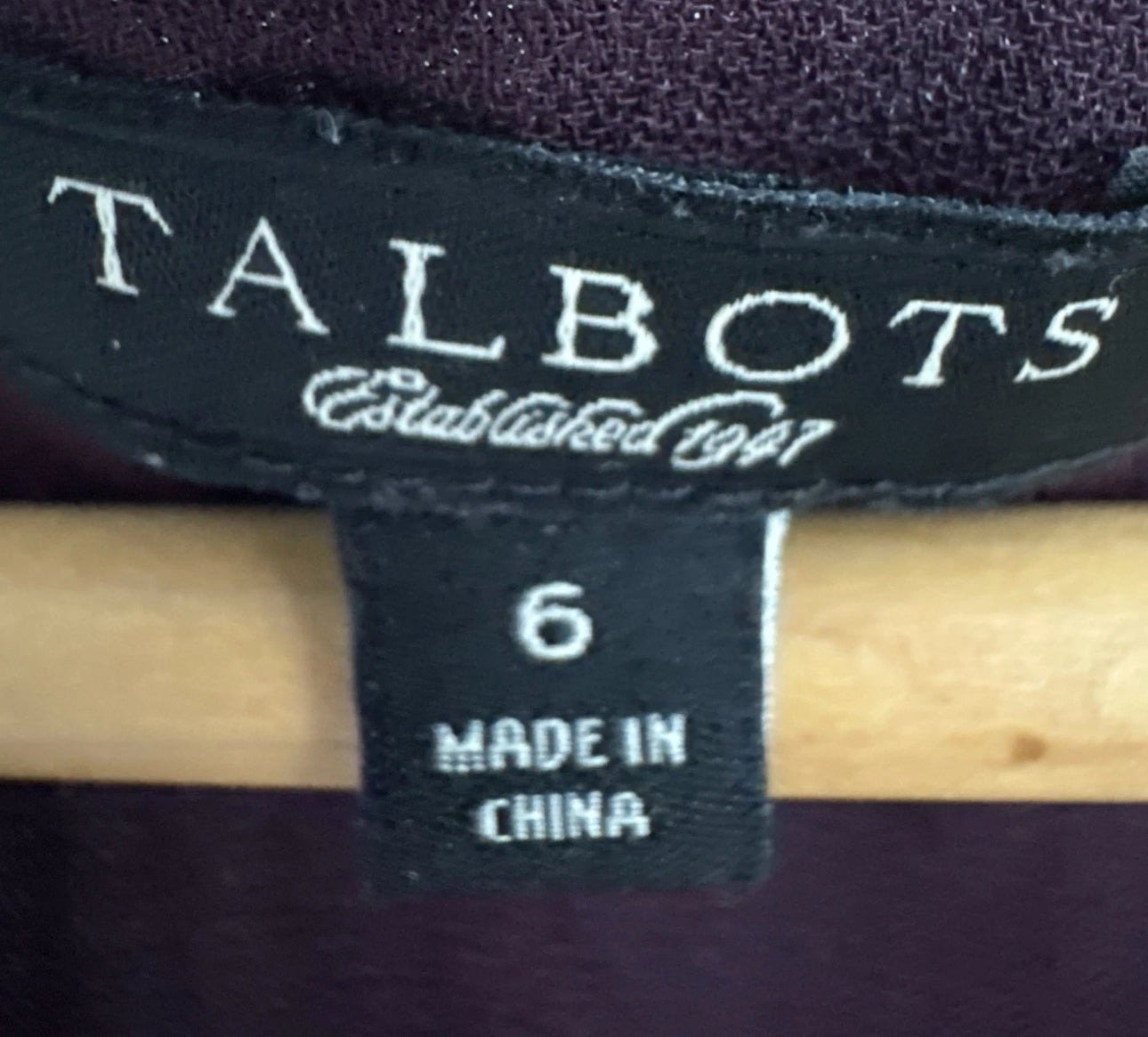 Talbots 100% Silk Sleeveless Blouse Embroidery Sequins Plum Purple Sz 6
