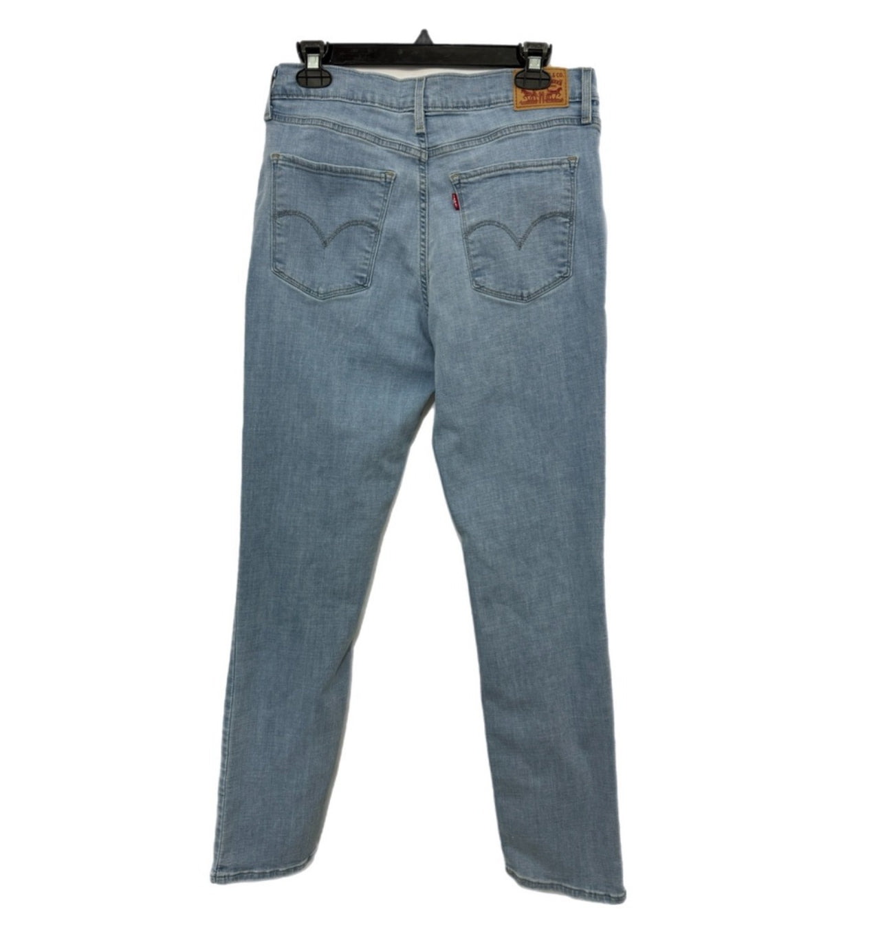 LEVI’S 724 High Rise Straight Jeans Women’s Light Wash Stretch Denim Classic Fit Sz 31