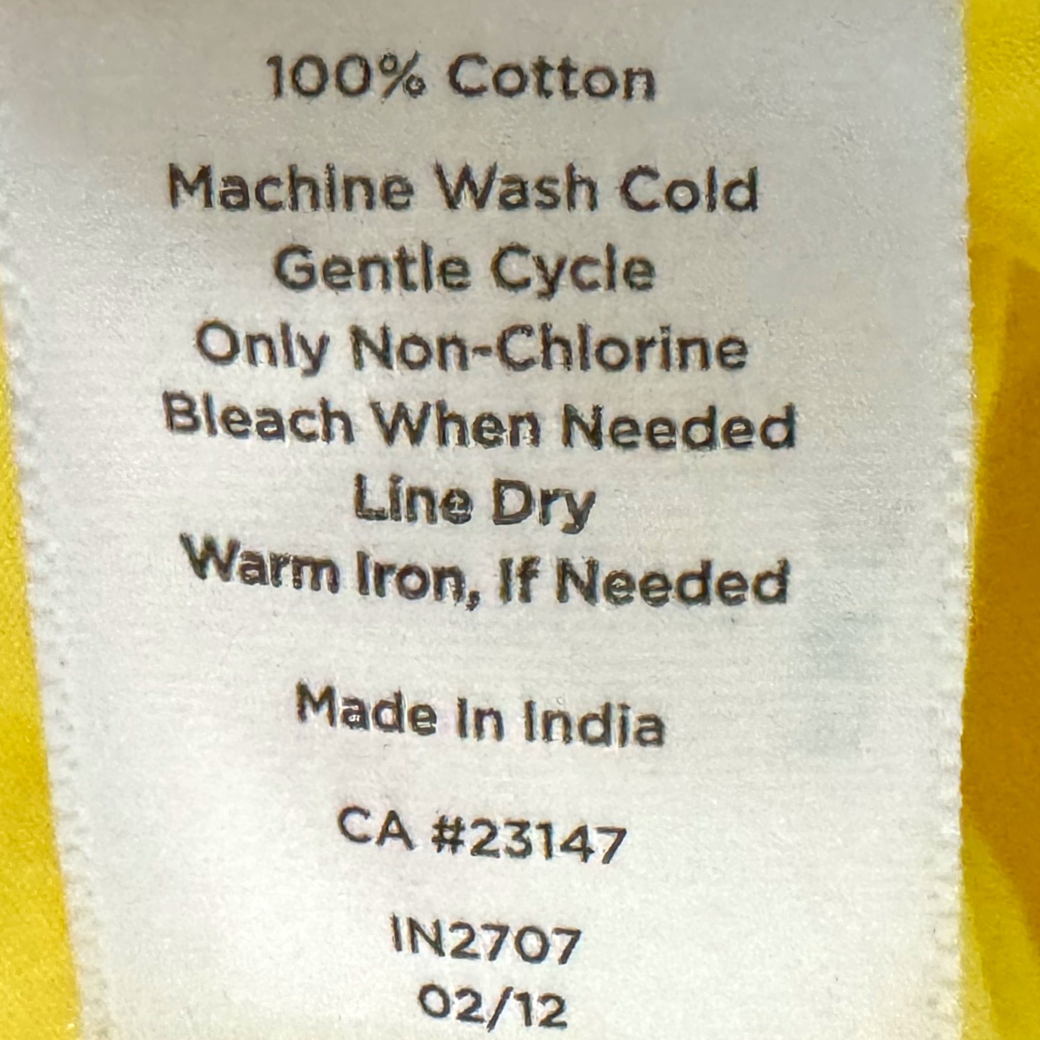TALBOTS 100% Cotton Lemon Yellow Dress Preppy Lady Sheath Eyelet Knee Hem Sz 10