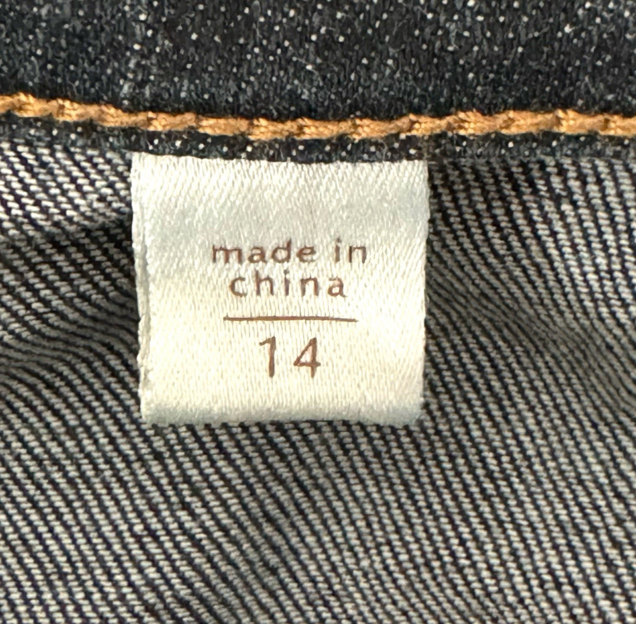 COLDWATER CREEK Womens Mid Rise Bootcut Jeans Dark Denim Pants Sz 14 Regular