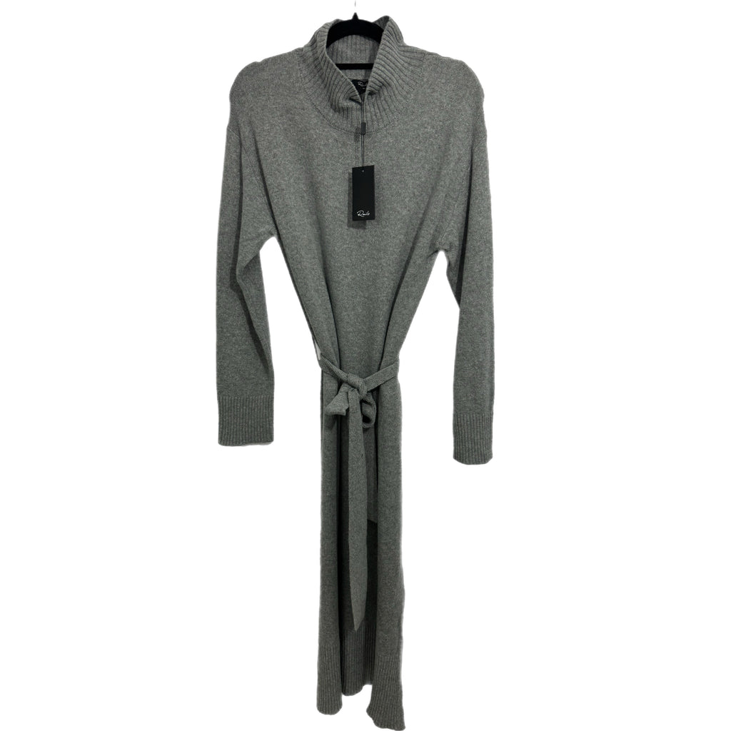 RAILS Mila Sweater Dress Heather Gray Womens Sz Medium Merino Wool MSRP $268 New