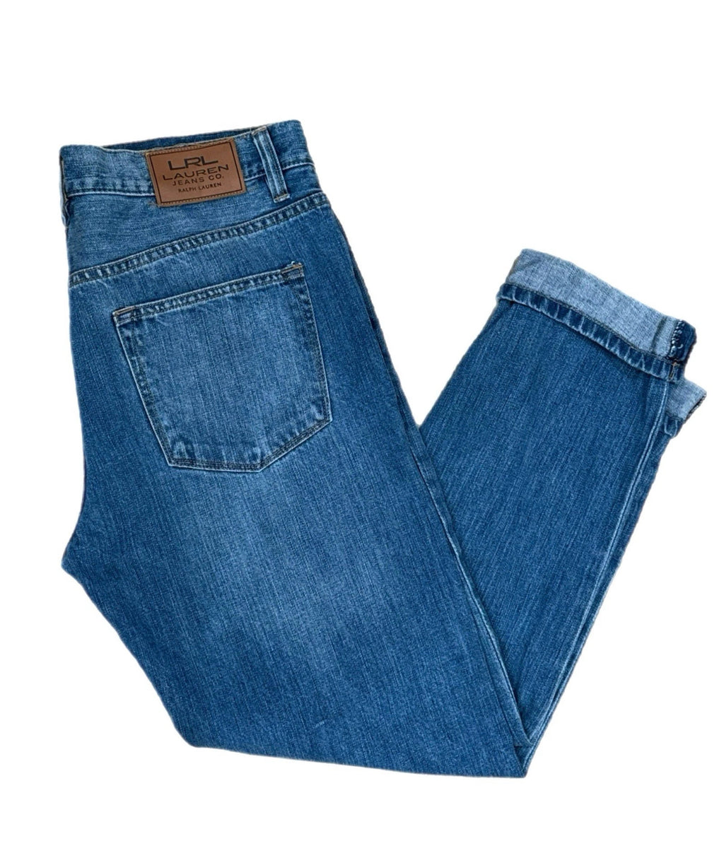 LAUREN RALPH LAUREN Women’s Boyfriend Jeans Straight Leg Denim Preppy Chic Sz 8