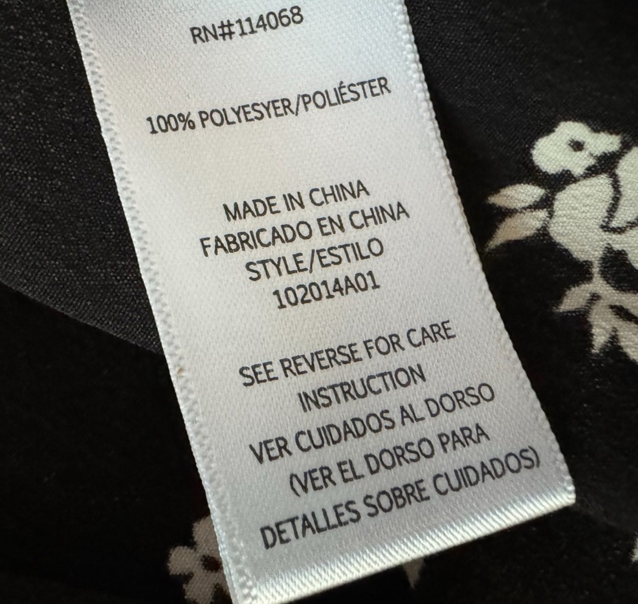Designer JAMIE MIZRAHI Sweet Baby Jamie Blouse Black Floral Sz S/M NWT MSRP $230