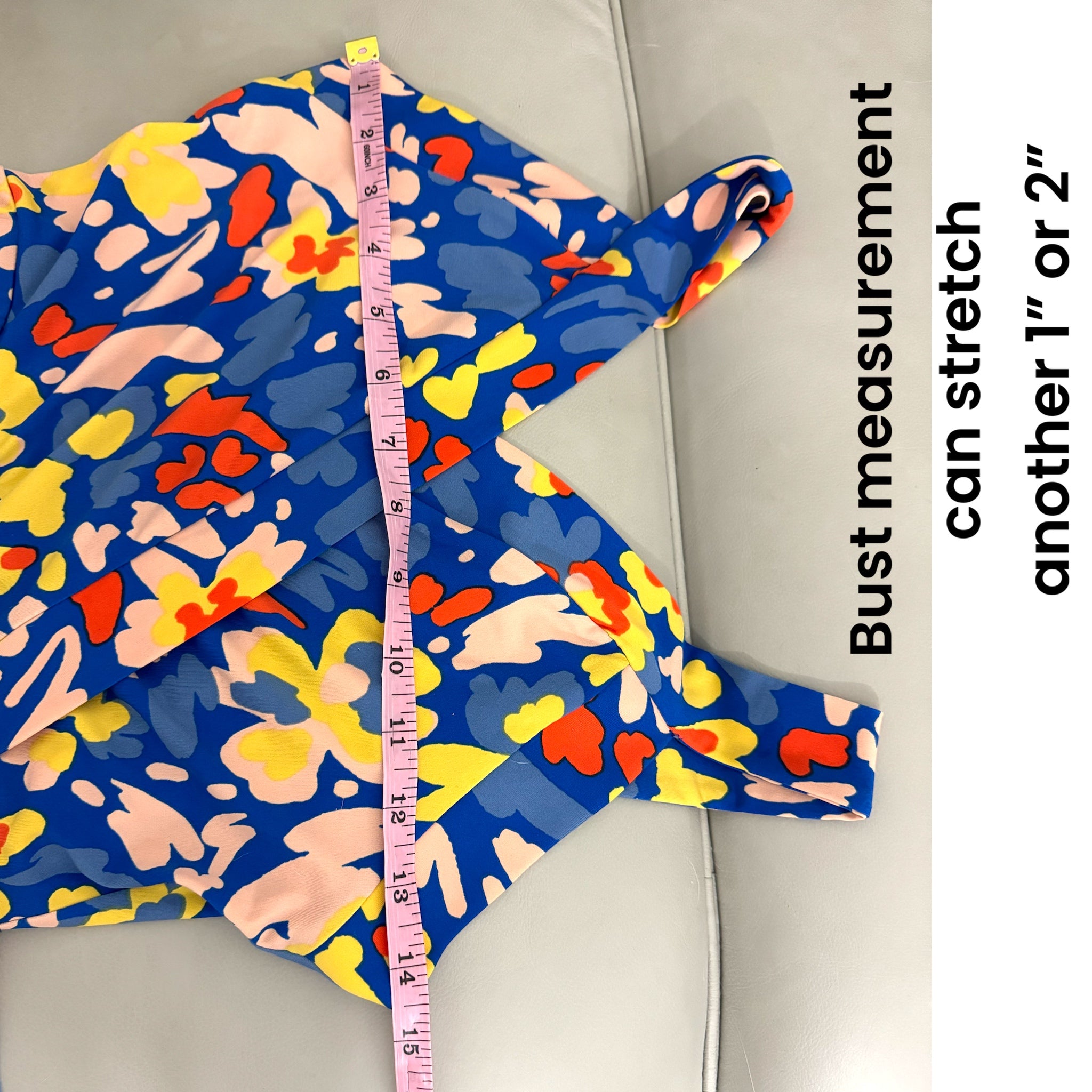 STITCH FIX 41 Hawthorne Faux Maxi Dress Blue Multi Sz Small