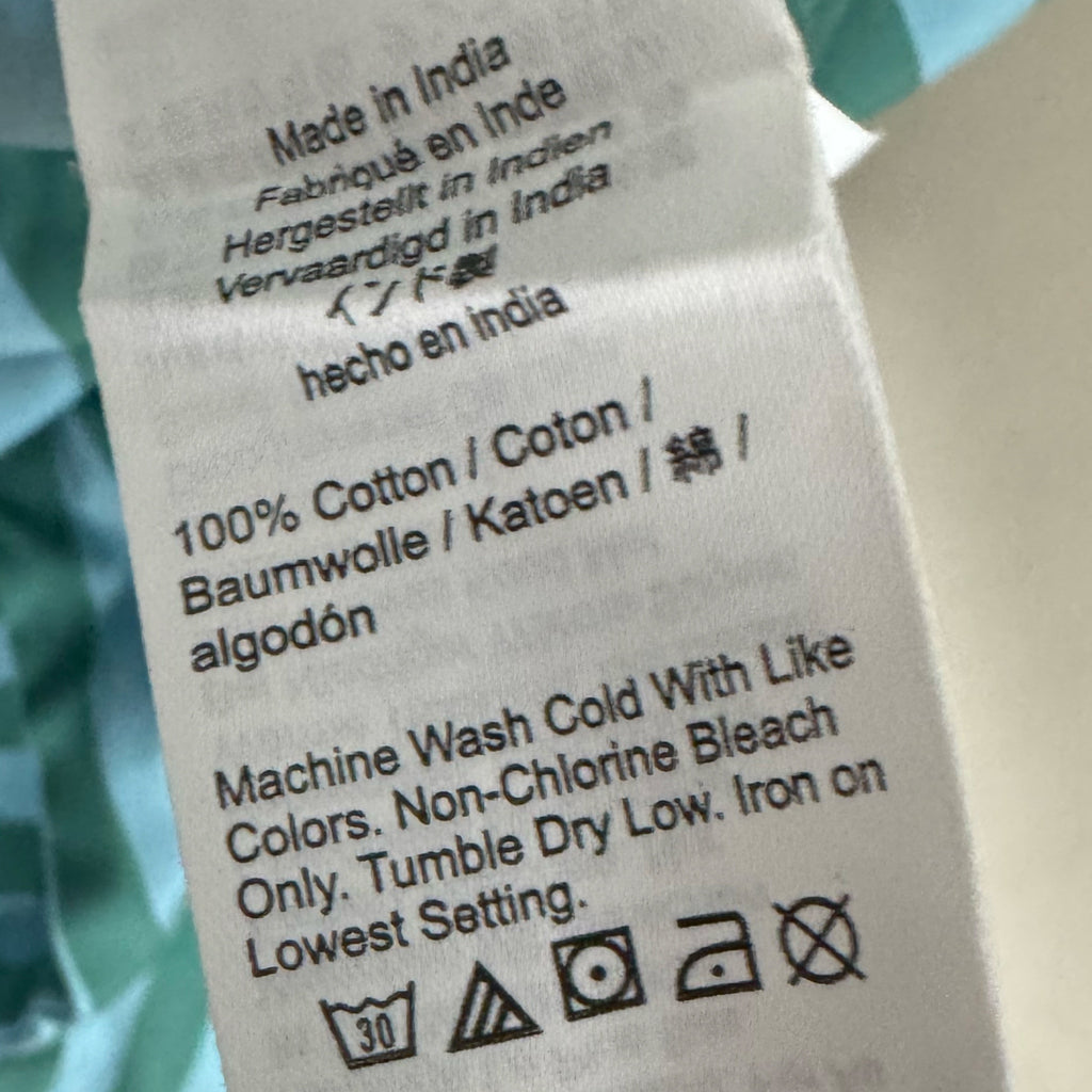 Madewell Striped Preppy Poplin Oversized Shirt XS/S Boxy Button Down Blouse New